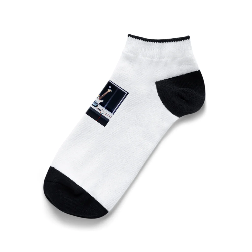 kota.のギターとペンギン Ankle Socks