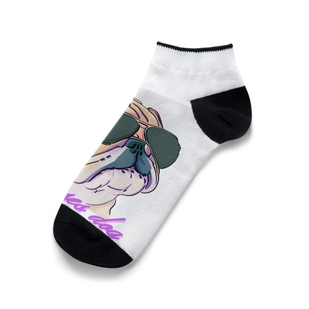 Fanny Animalsのグラサンドッグ Ankle Socks