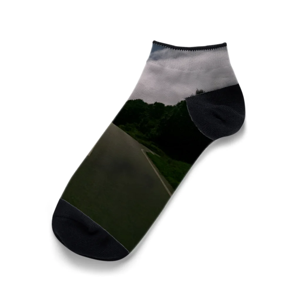 MountNatureの夜道 Ankle Socks