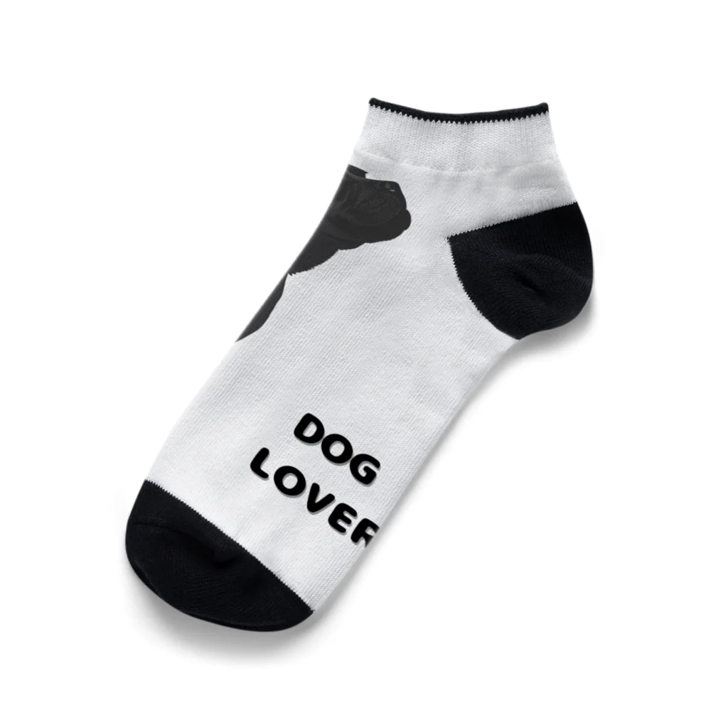 DOG LOVERのDOG LOVER（パグ） Ankle Socks