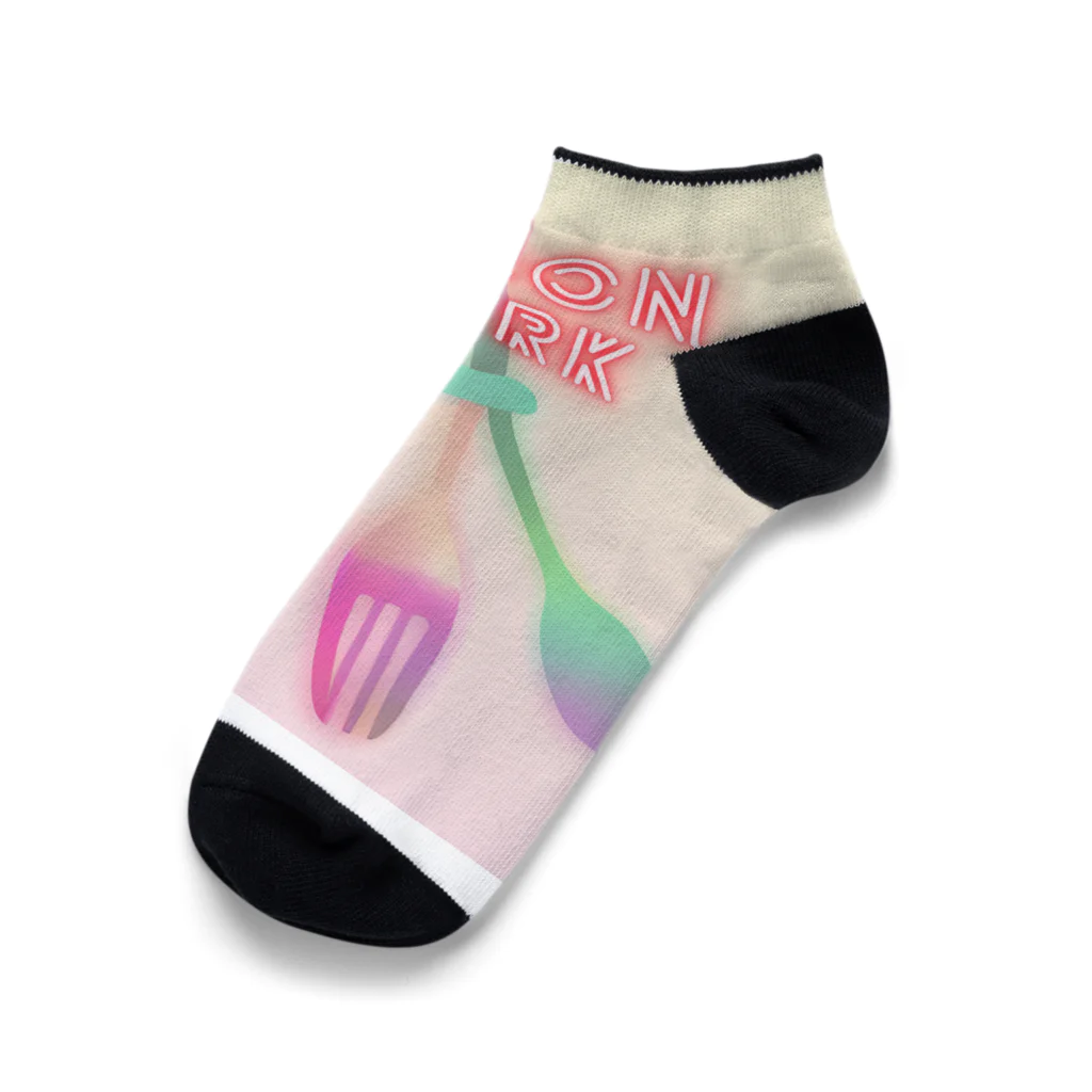 ＴＡＫＡＹＯＫＡＴＴＡのspoon＆fork Ankle Socks