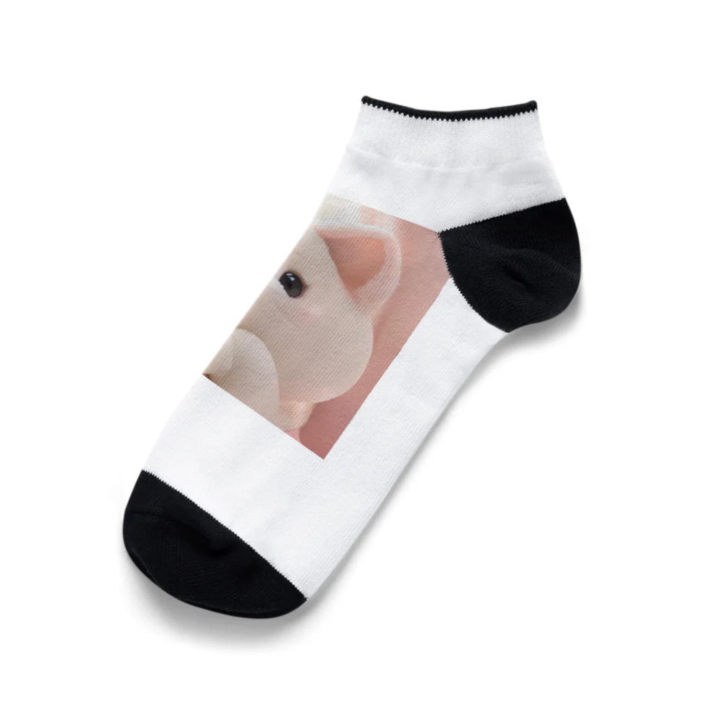 せつのおねがいネコちゃん Ankle Socks