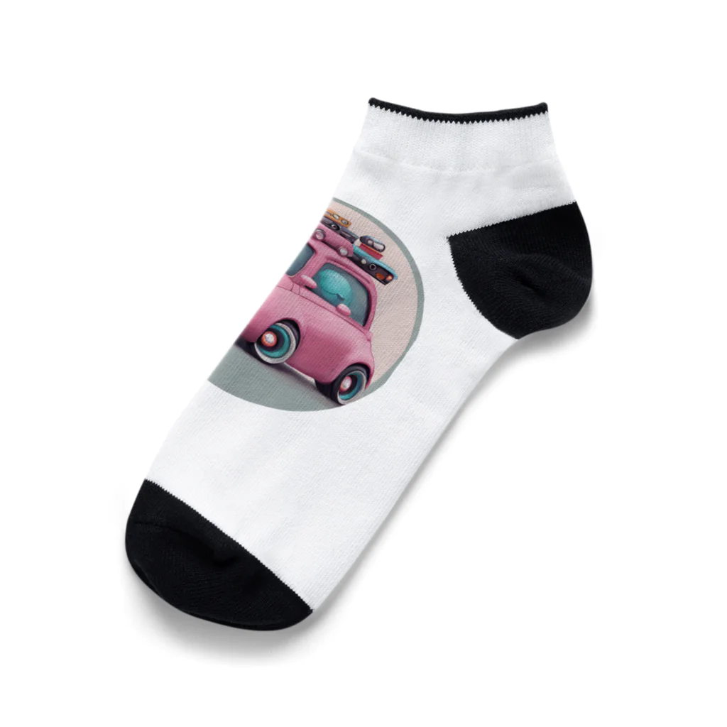 UMESANのキュートな車💘 Ankle Socks