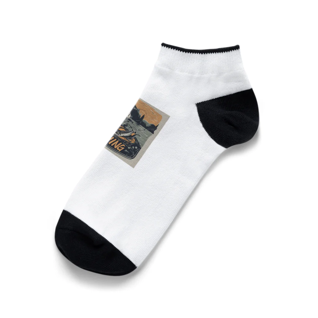 yuu1994 fishingのenjoy fishing yuu1994 Ankle Socks