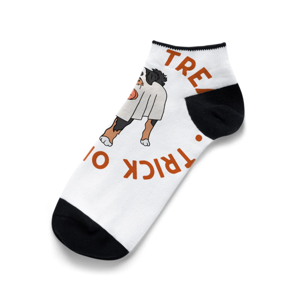 Sky00のワンチャンのハロウィン Ankle Socks