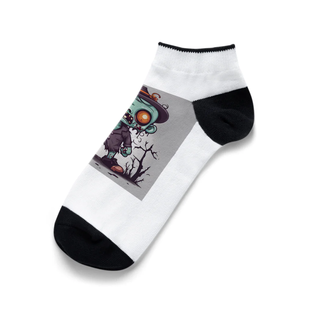 taka007のハローウィンゾンビ Ankle Socks