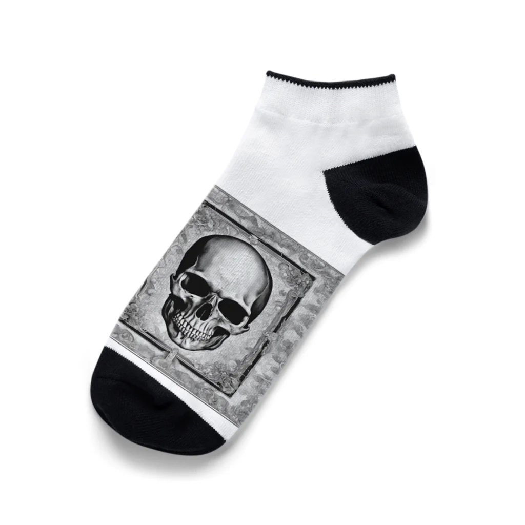 personalのドクロ Ankle Socks