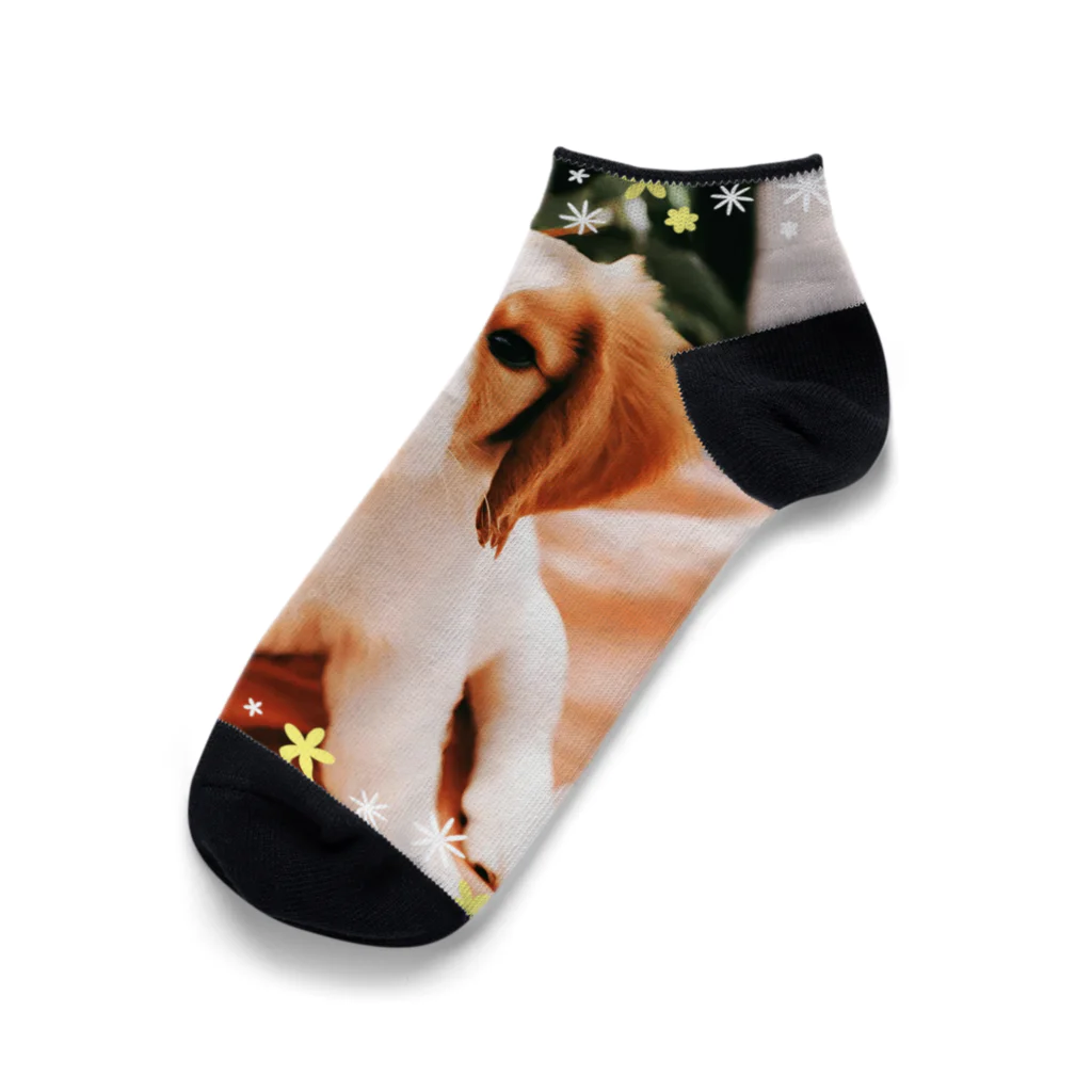 blackcofee12の可愛い子犬2 Ankle Socks