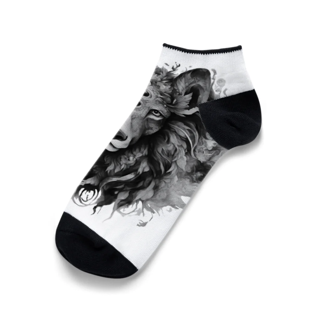UmageのMysterious Fantasy Animal（神秘的な空想の動物） Ankle Socks