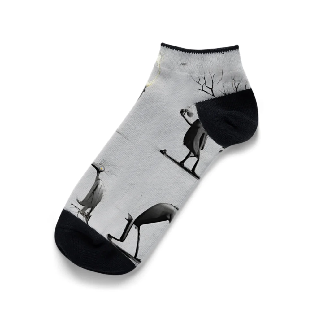 カステラ・クリームのWONDERLAND Ankle Socks