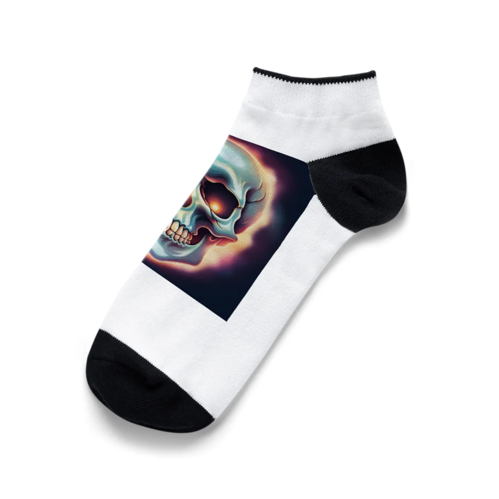 cool&stylishのDARK SKULL スカル Ankle Socks