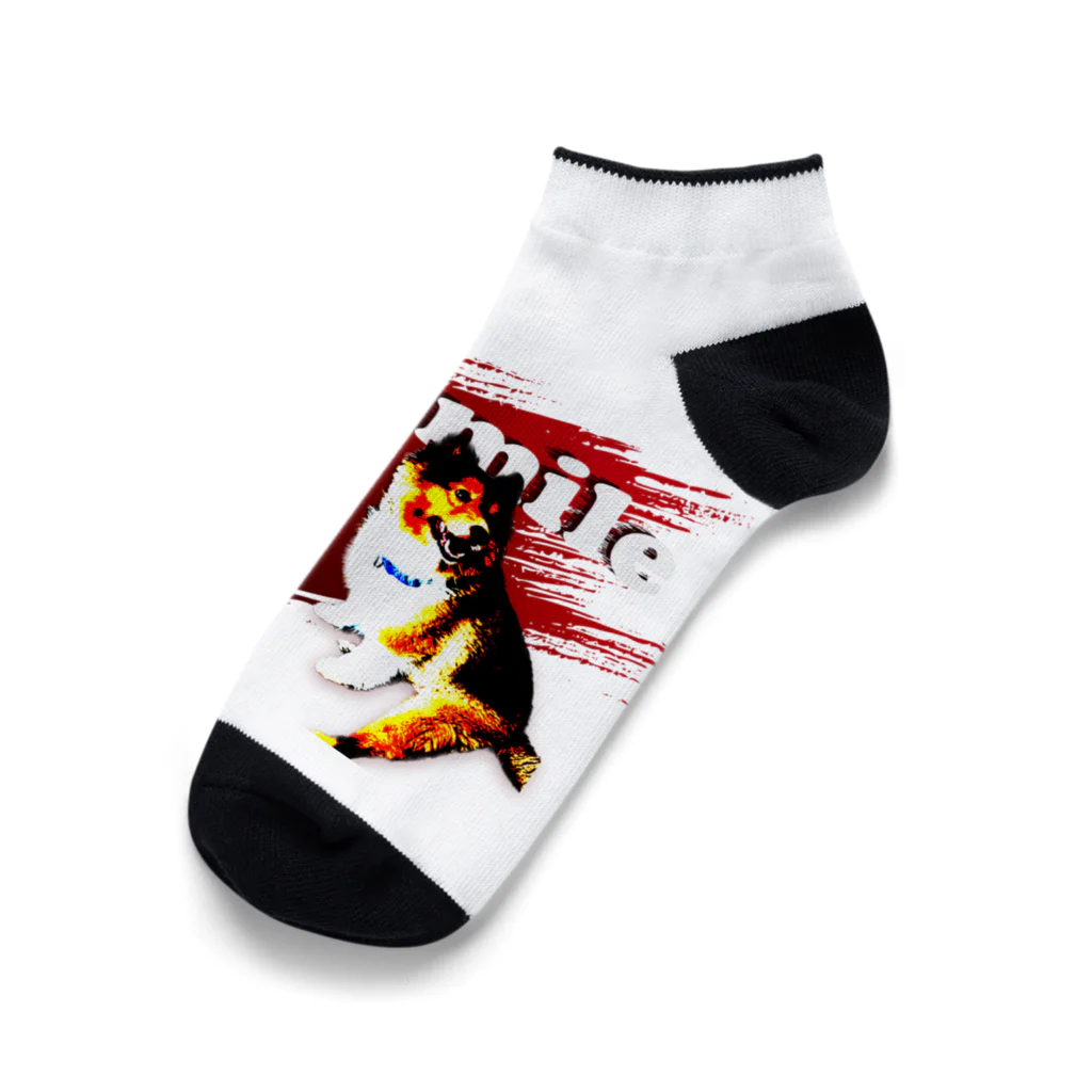 もふもふ犬ソア君SHOPのBe smile♡ Ankle Socks