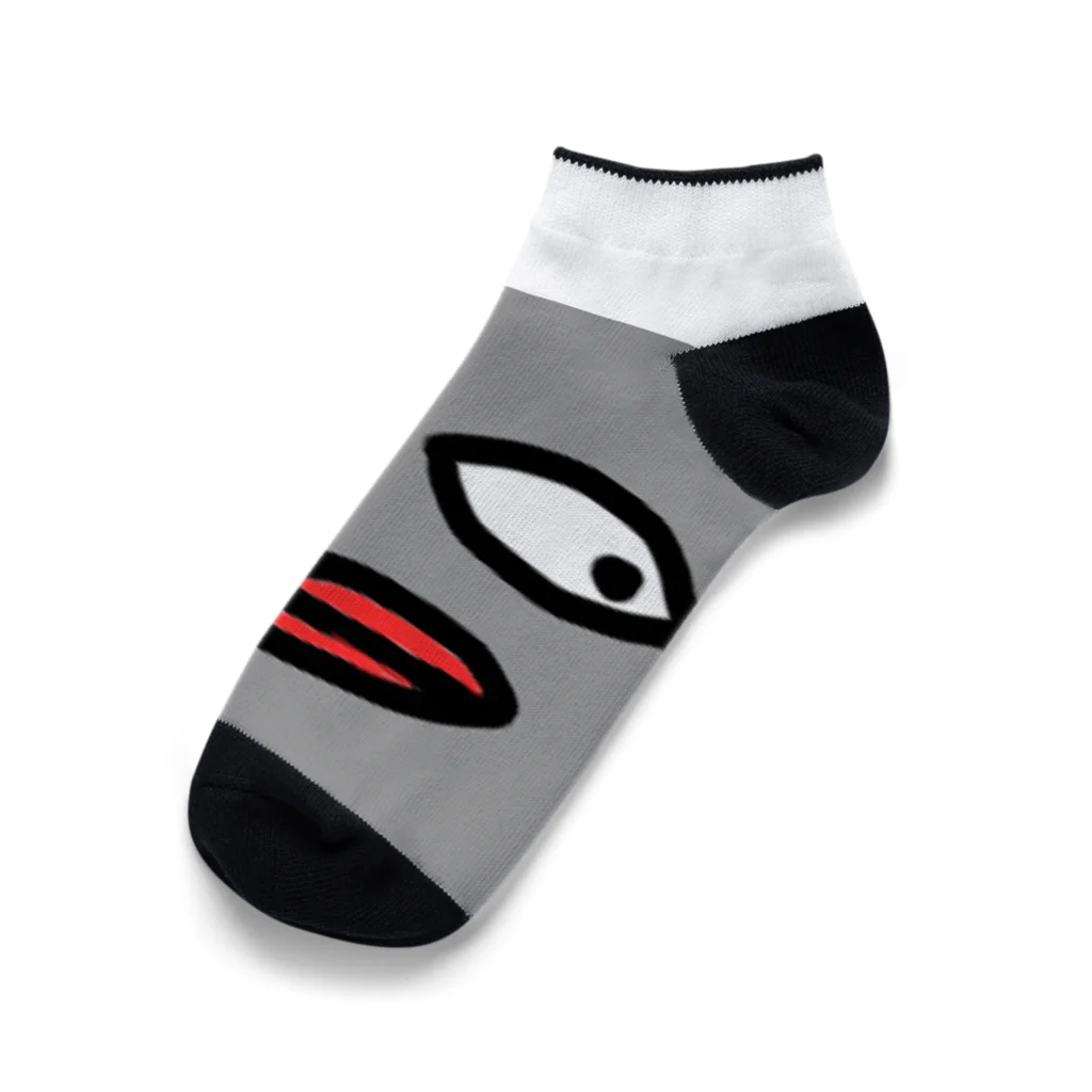 サトシ最悪の配信者のハゲ猫(ドアップ) Ankle Socks