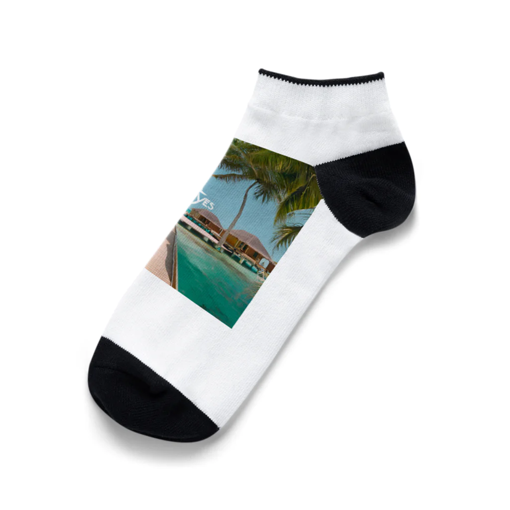 Totally-Fascinatingのモルディブビーチバンガロー Ankle Socks