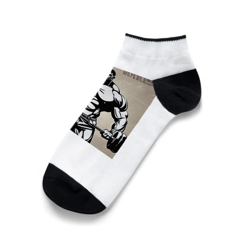 tsunezoのマッチョマン Ankle Socks