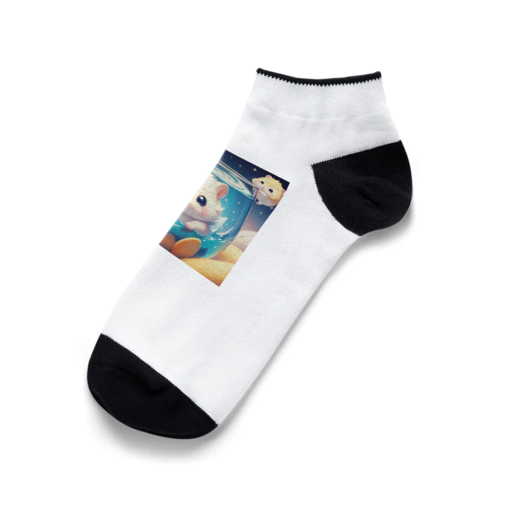 ふるふるアニマルのふるふるハムスター第三弾！ Ankle Socks