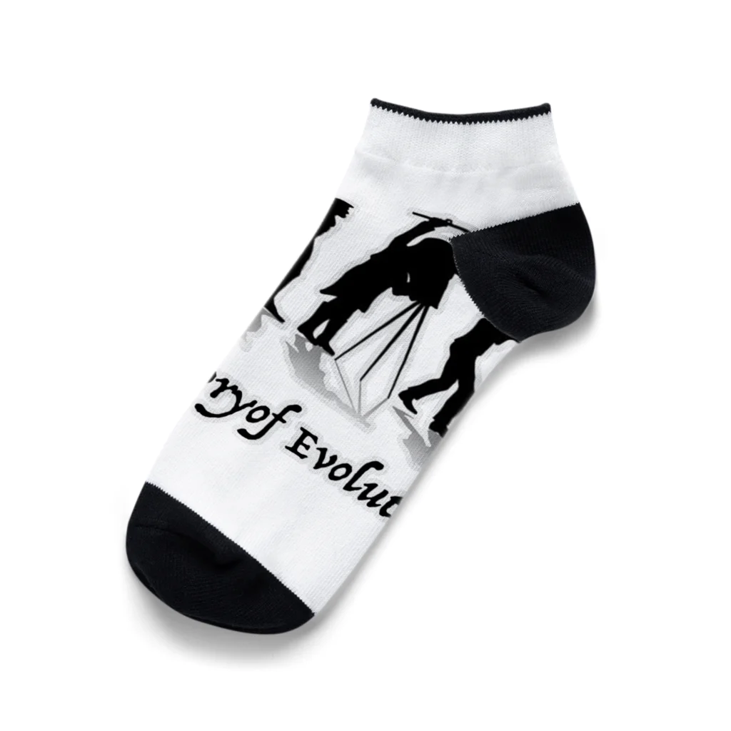 Bad Daddy at SUZURI の超進化論 Ankle Socks