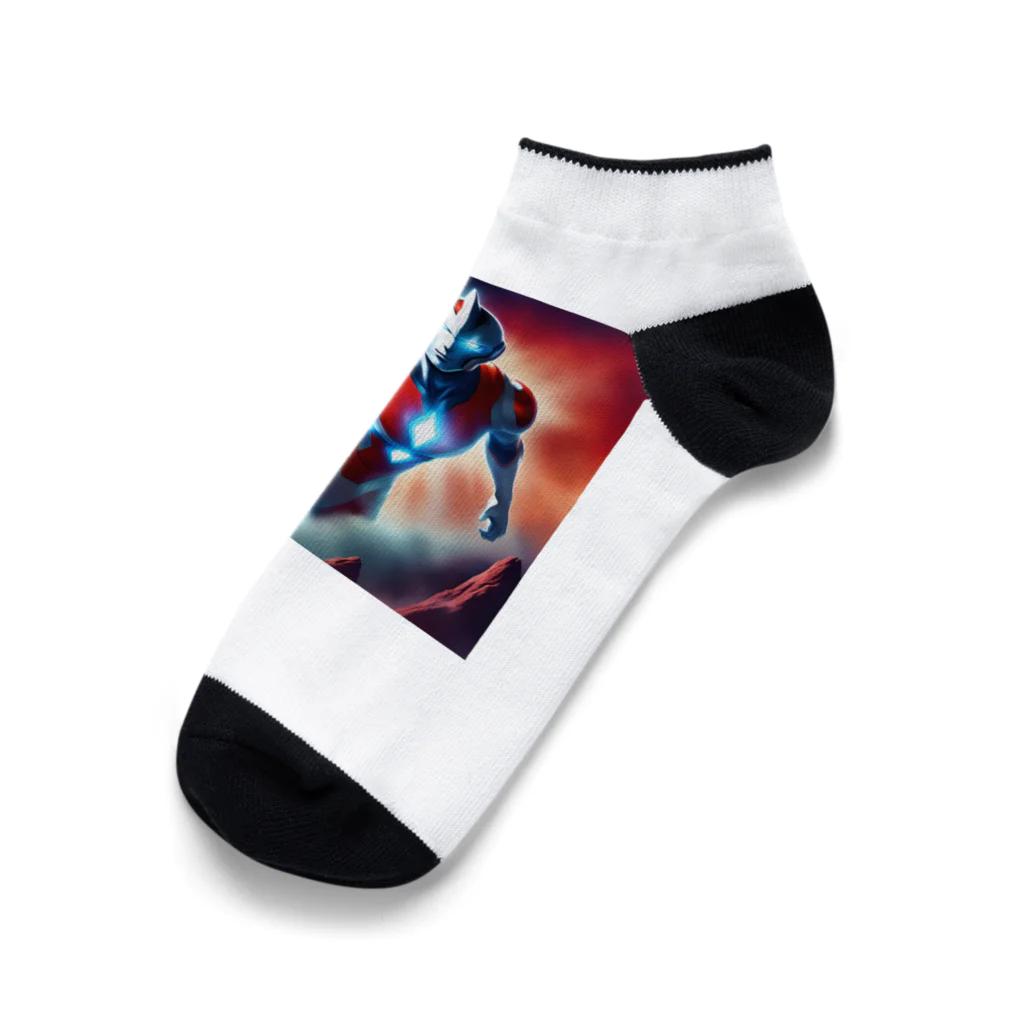 YamapのAIヒーロー Ankle Socks