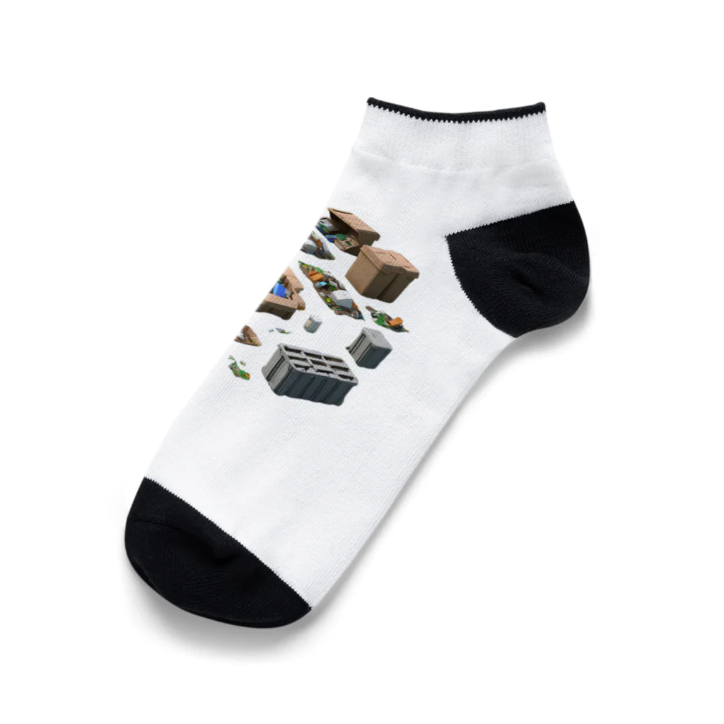 CHOCOLATEAの自然との共存 Ankle Socks