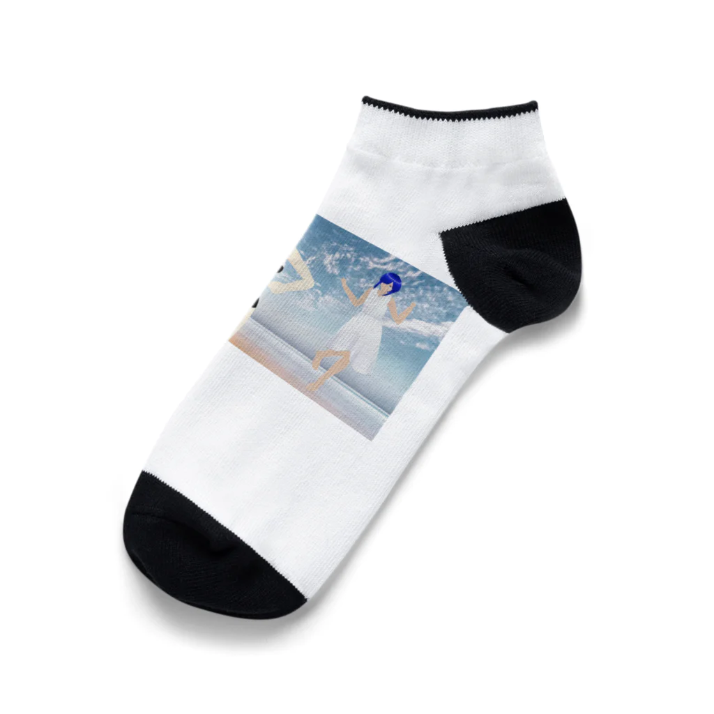 nanaozakaの三人娘のグッズ Ankle Socks