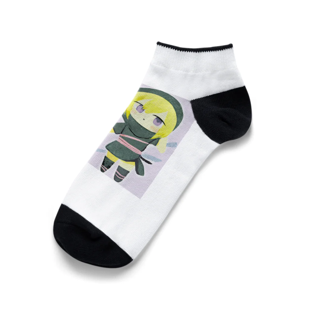 チャチャの可愛い忍者 Ankle Socks