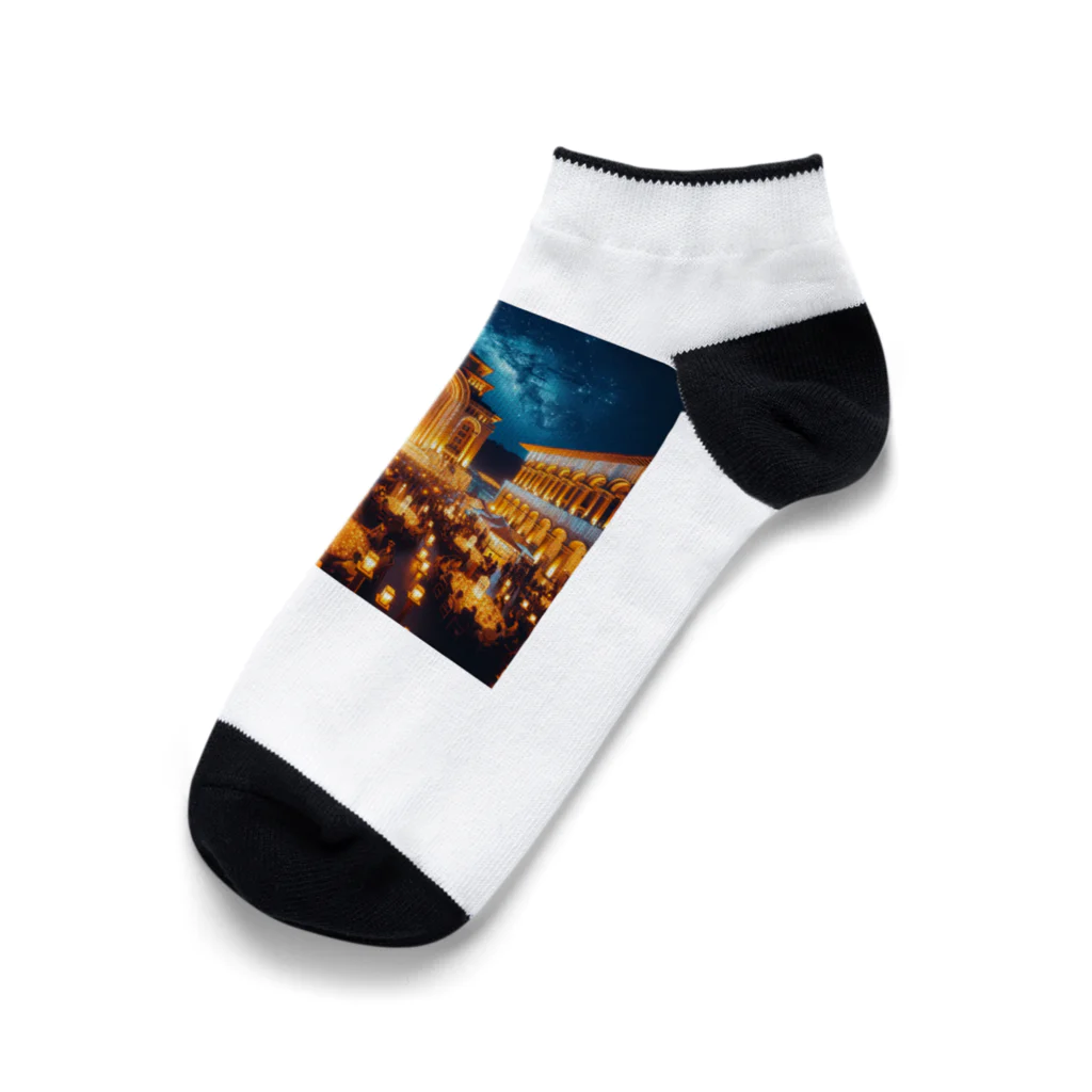 Innovat-Leapの星空の下 Ankle Socks