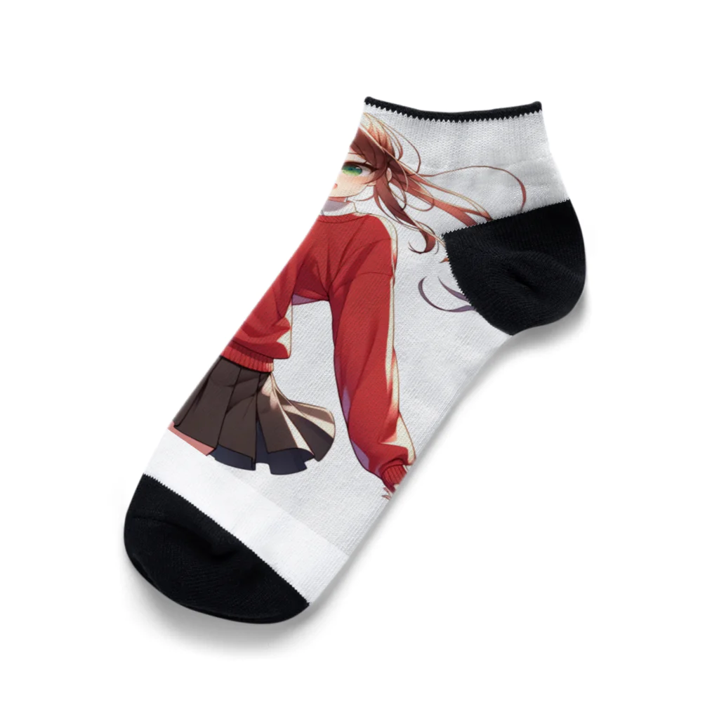 Satochuのさおりちゃん Ankle Socks