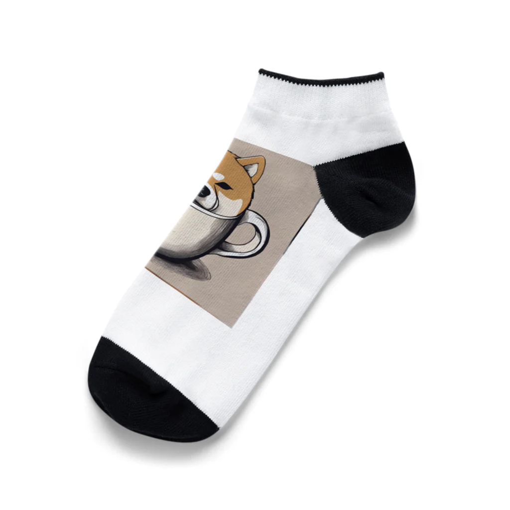 규리shopの柴マグ Ankle Socks