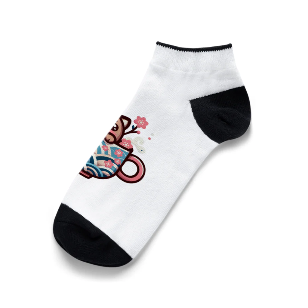 NinjaSamurai shopのNinjaSamurai kidsシリーズ Ankle Socks