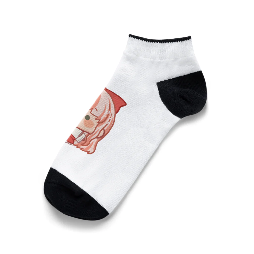 ぷいぷいshopのぷいぷい巫女ちゃん2 Ankle Socks