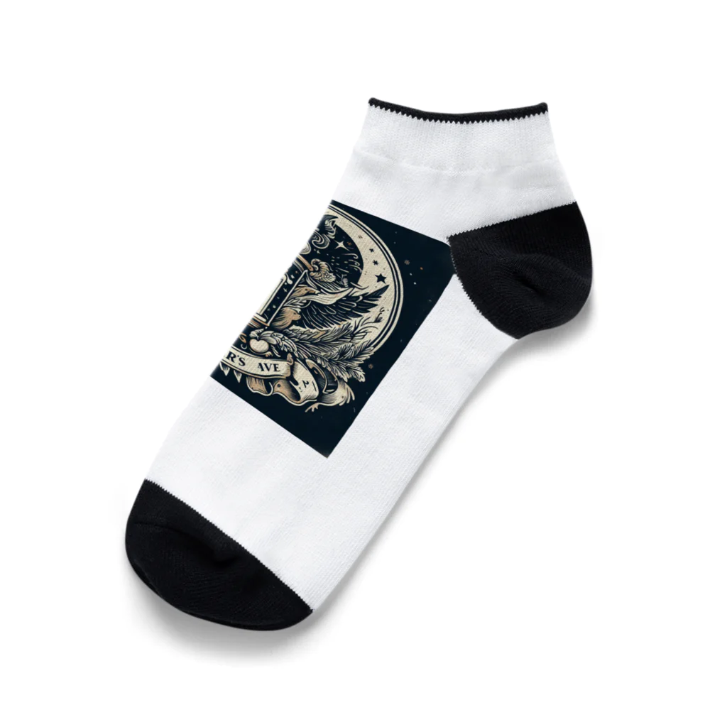 onigorosiの輝く夜のエンブレム Ankle Socks
