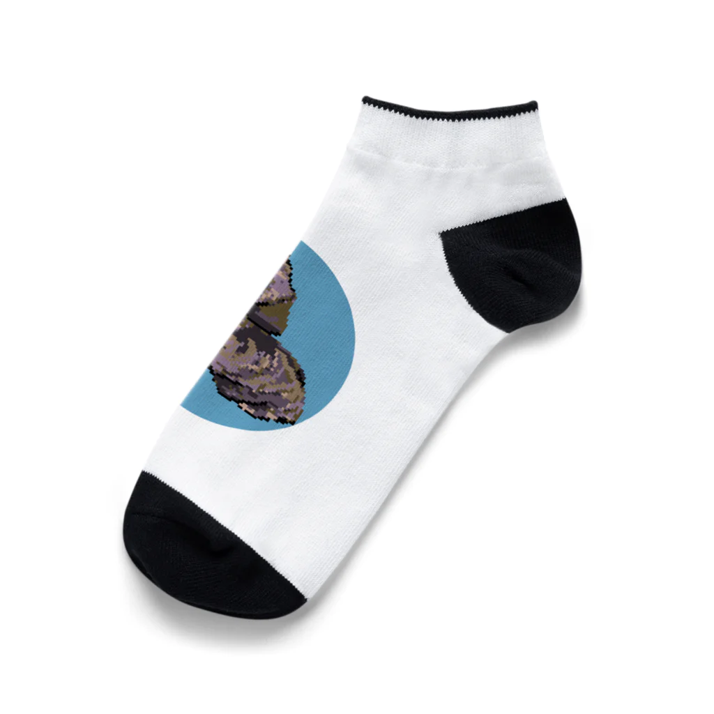 ハリー君のドット絵犬 Ankle Socks