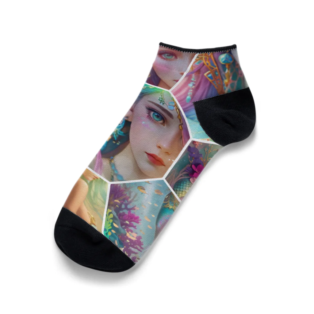 💖宇宙整体♪🌈♪こころからだチャンネル♪💖のcutie mermaid REINA WORLD Ankle Socks