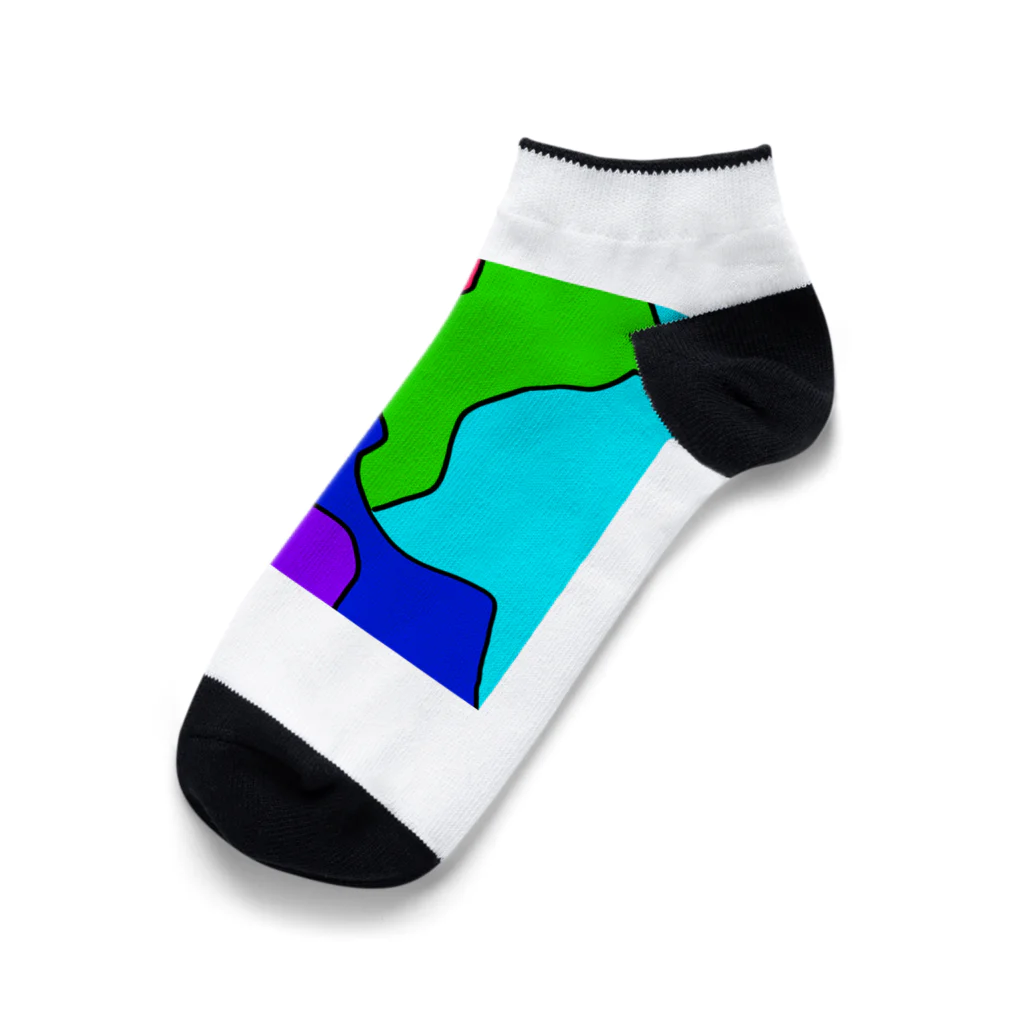 masuterのカラフル Ankle Socks