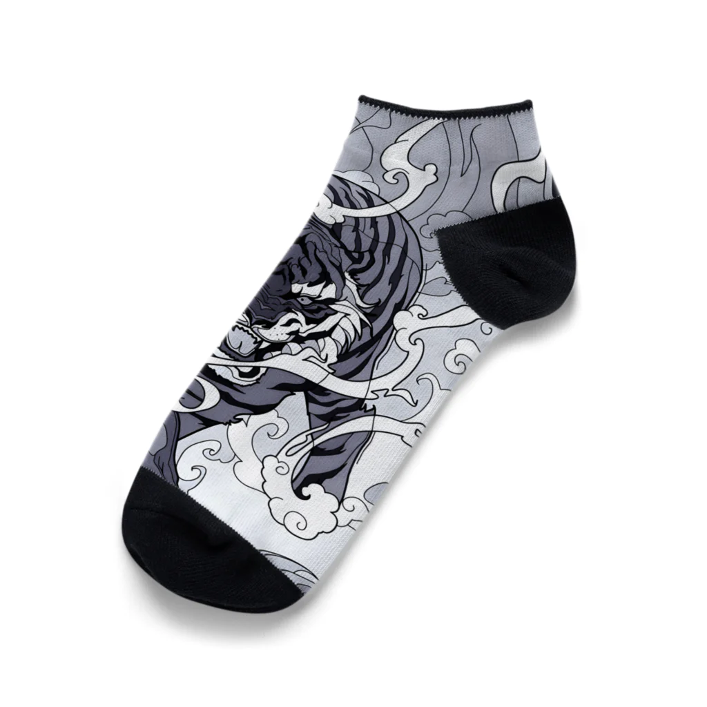 Moichi Designs Shop-2023の神虎 Ankle Socks