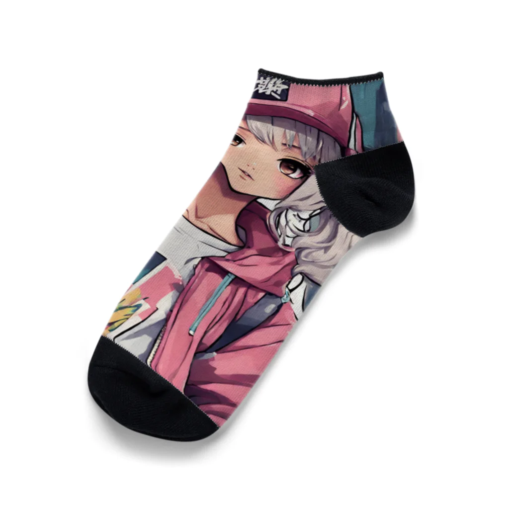 and-AのDJキラリ Ankle Socks