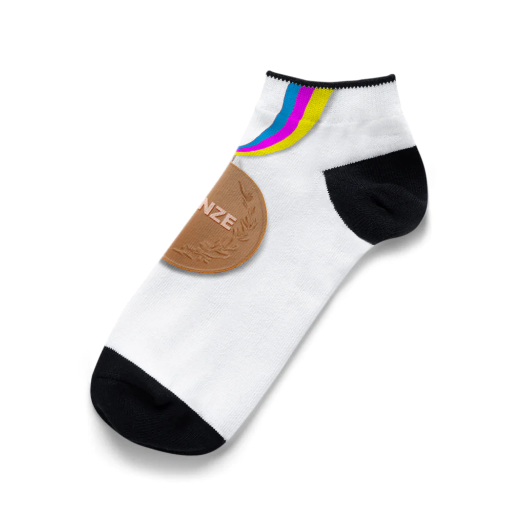 kazu_gの銅メダルＴシャツ Ankle Socks