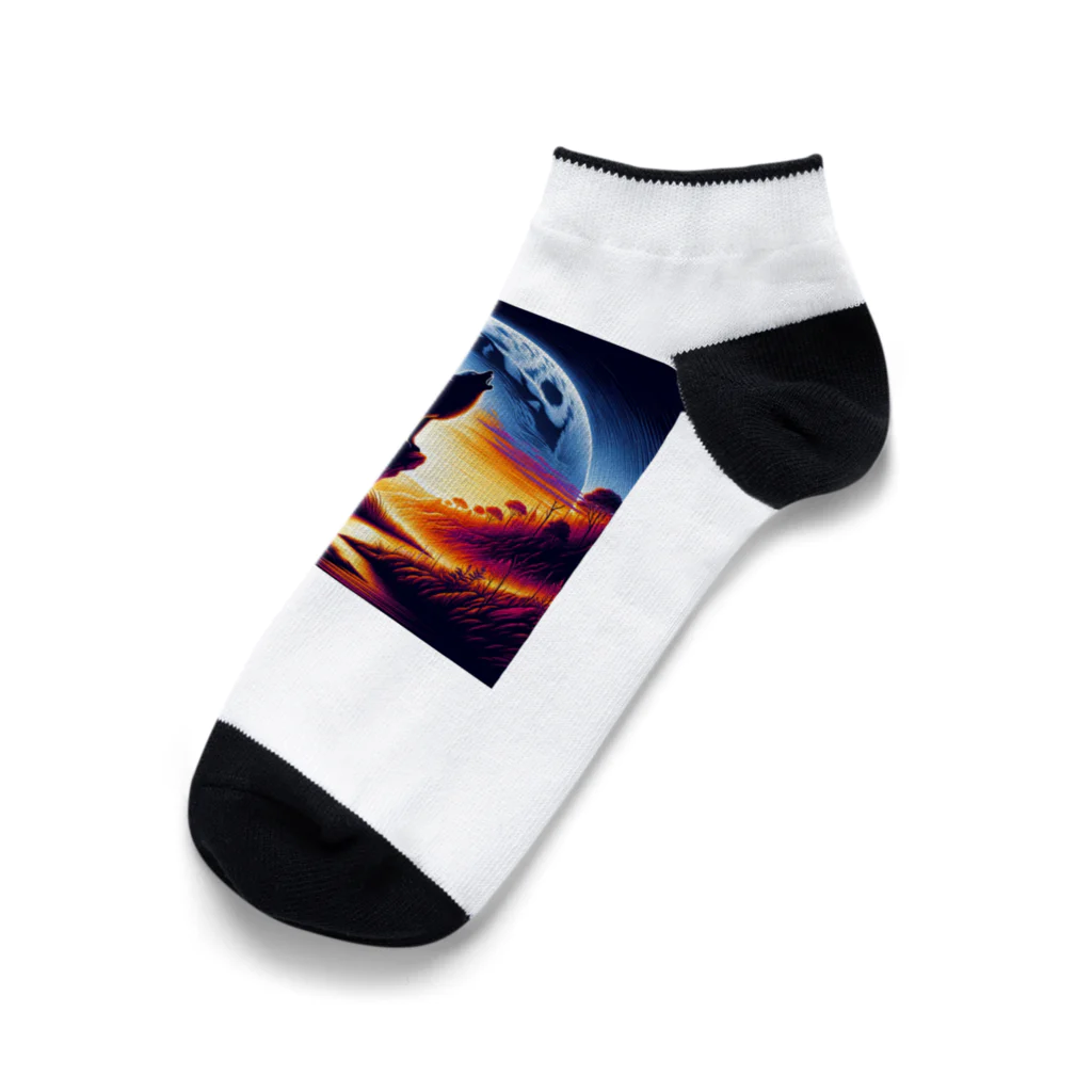 DesignDreamerの荒野の影 Ankle Socks
