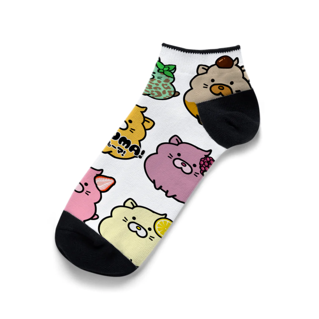 太郎丸のふわふわエスプーマ！ Ankle Socks