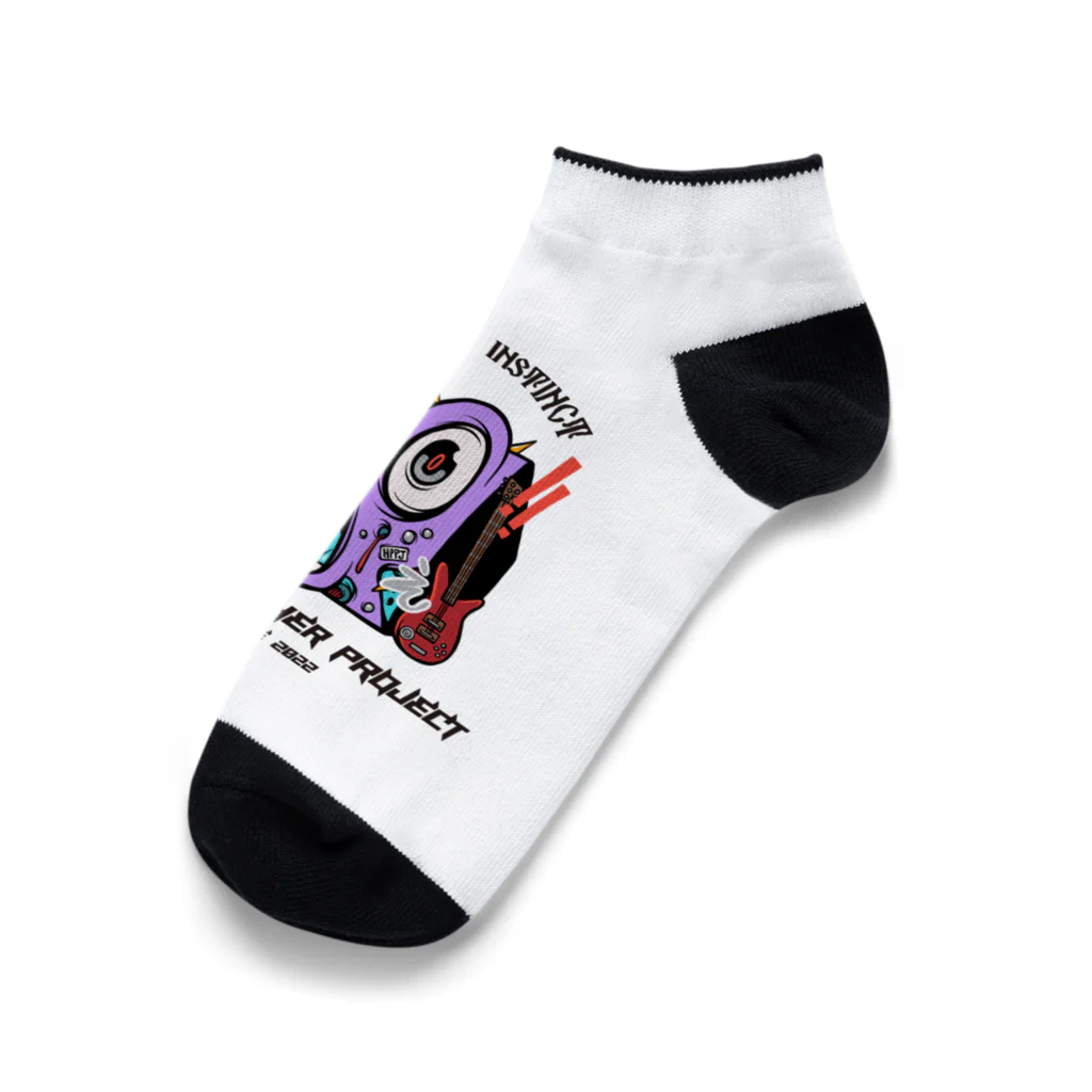 HPPJ-STYLEのCHAOSCUBE Ver.HPPJ_BK Ankle Socks