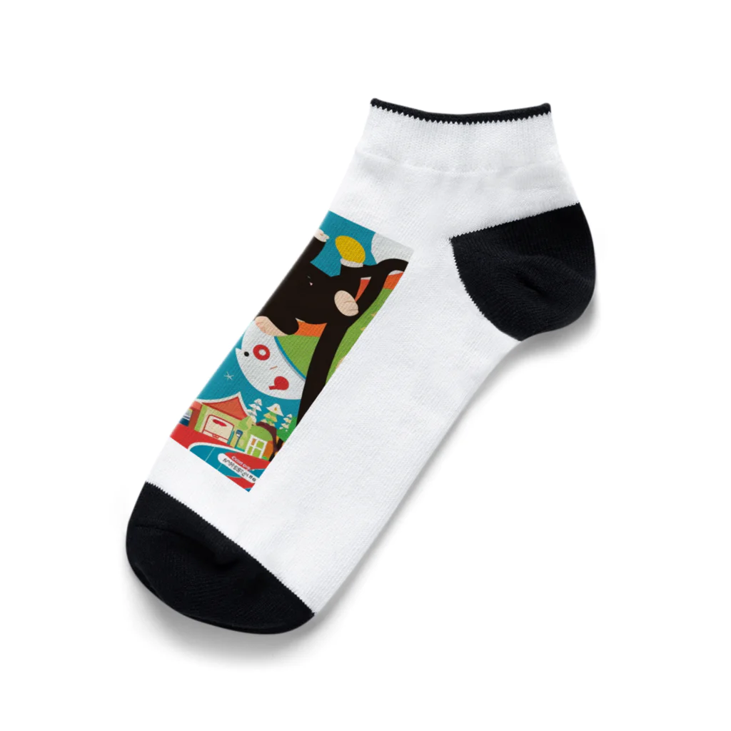 英語deクイズ！の英語deクイズ！アイコンキャラクター Ankle Socks