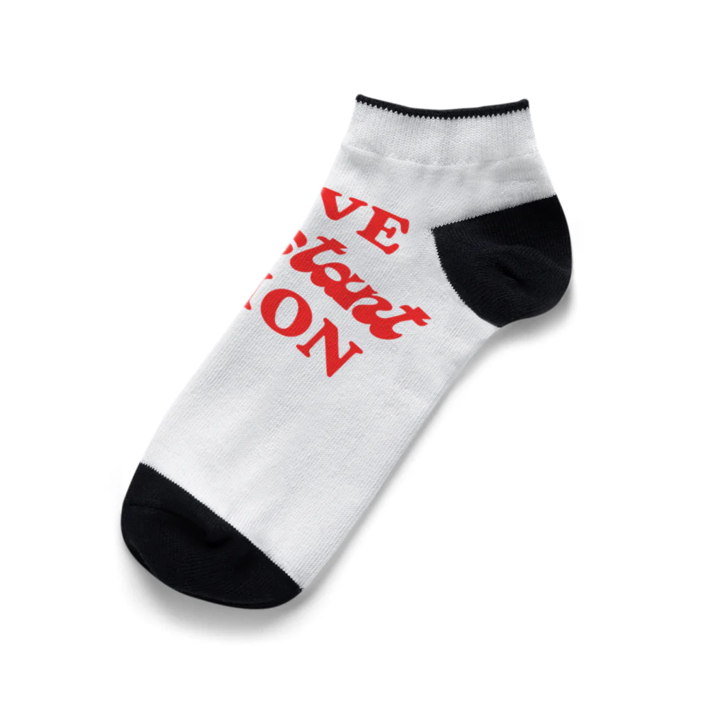 レモングラスの愛の抵抗同盟 Ankle Socks