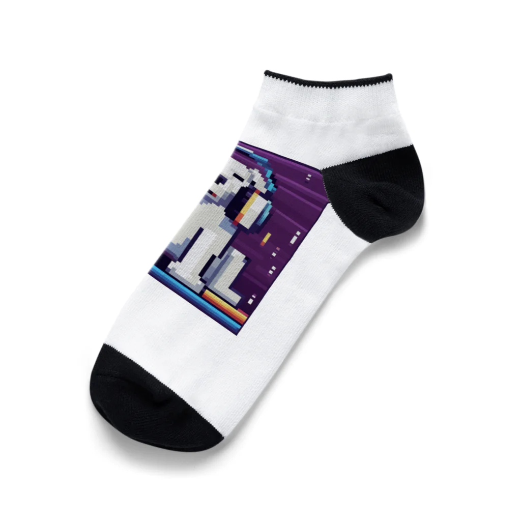 mellowのDJわんこ Ankle Socks