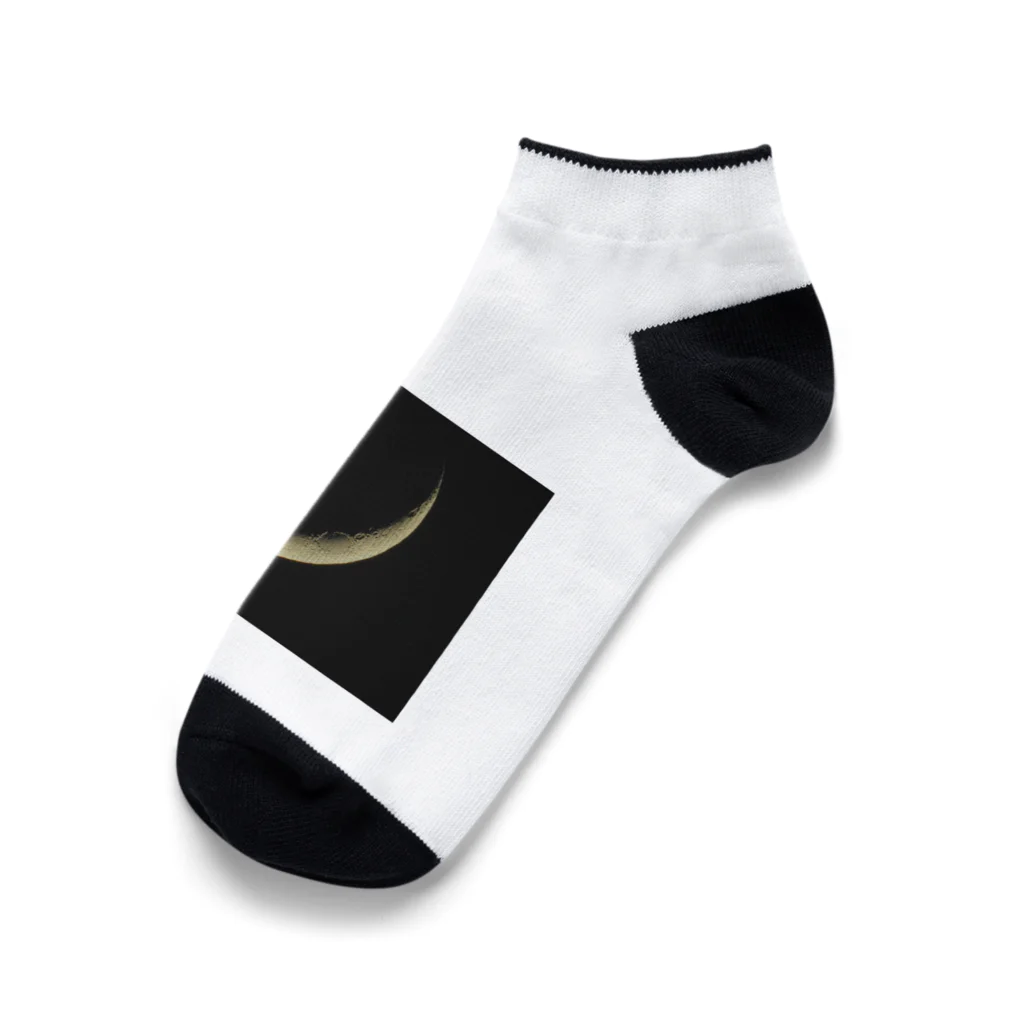 華の細い月 Ankle Socks