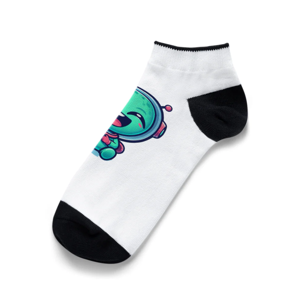 おふざけの爆笑宇宙人 Ankle Socks