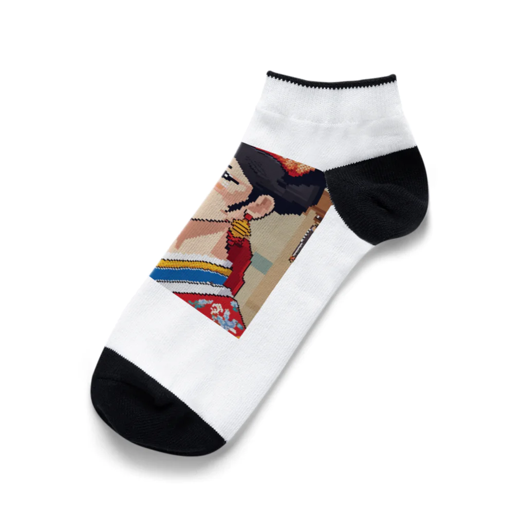 クロスクリエイティブの琉球伝説の美女 Ankle Socks