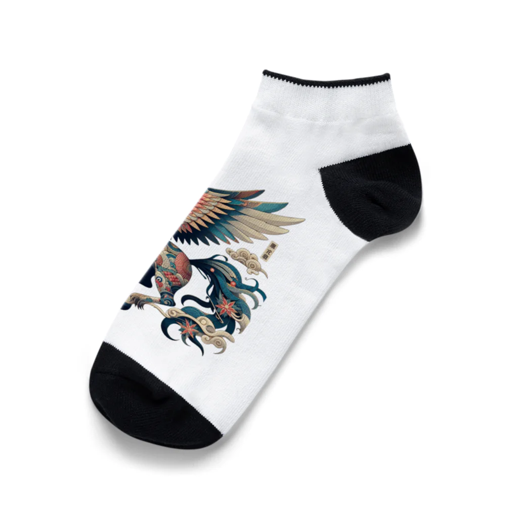 FUMYの雅彩ペガサス - Gasa Pegasus Ankle Socks