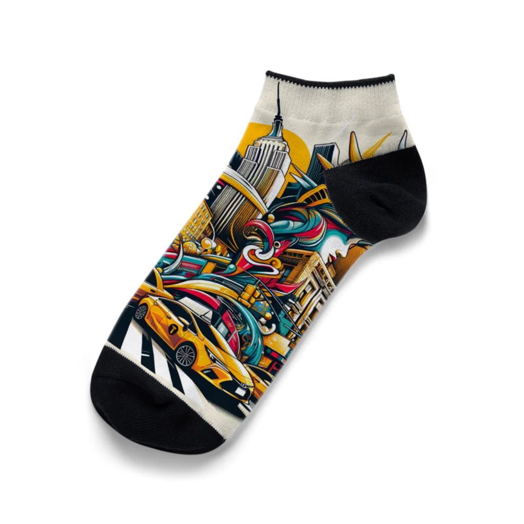 HappyHub Online ShopのNew York City Ankle Socks