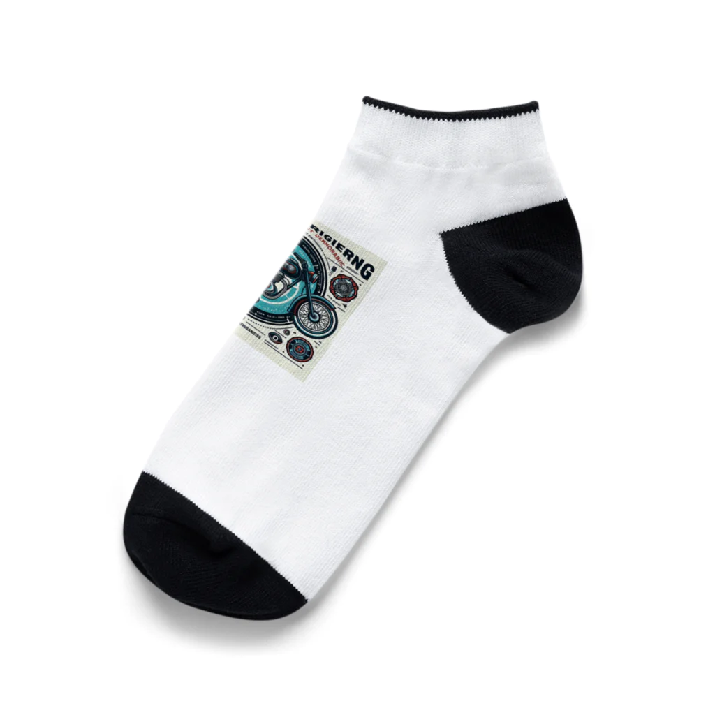 ライダーズのバイク愛好家 Ankle Socks