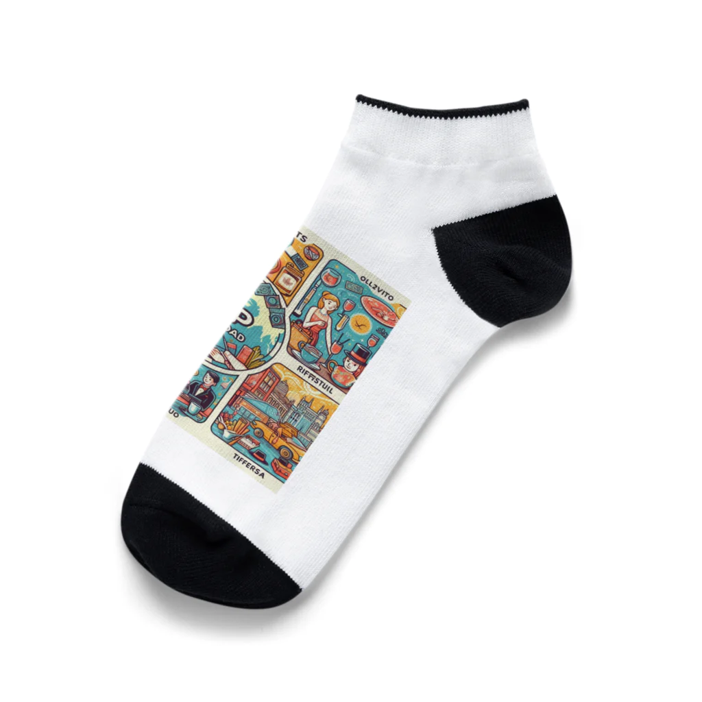 べっちまる | おでかけの流儀のTIP ABROAD Ankle Socks